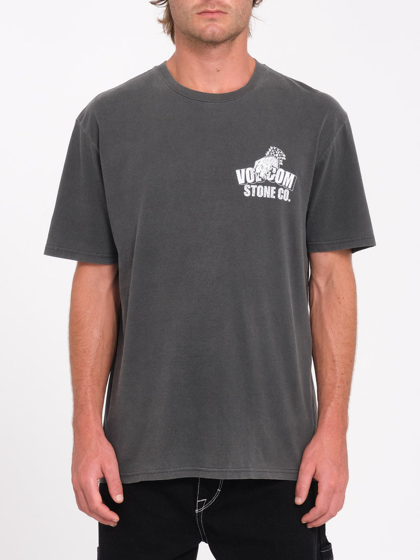 T-shirt Stone Force Co - BLACK
