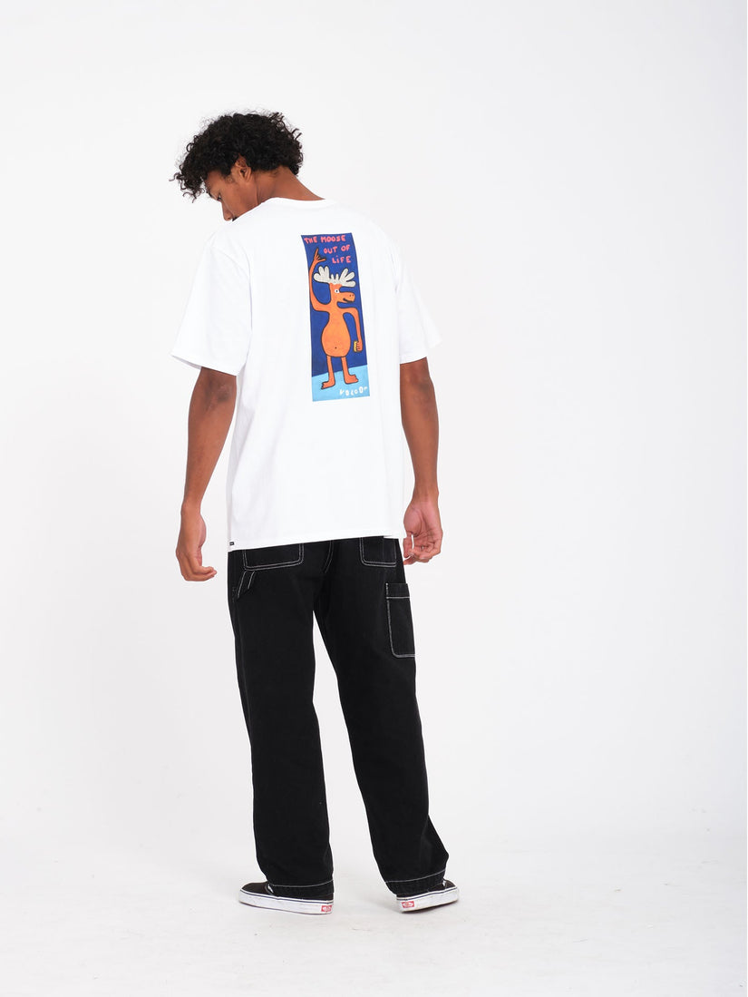 T-shirt Olivmoose - WHITE