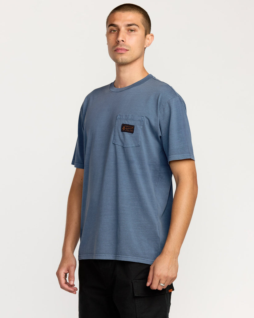 Workwear Certified Pocket T-Shirt - Blue Wash