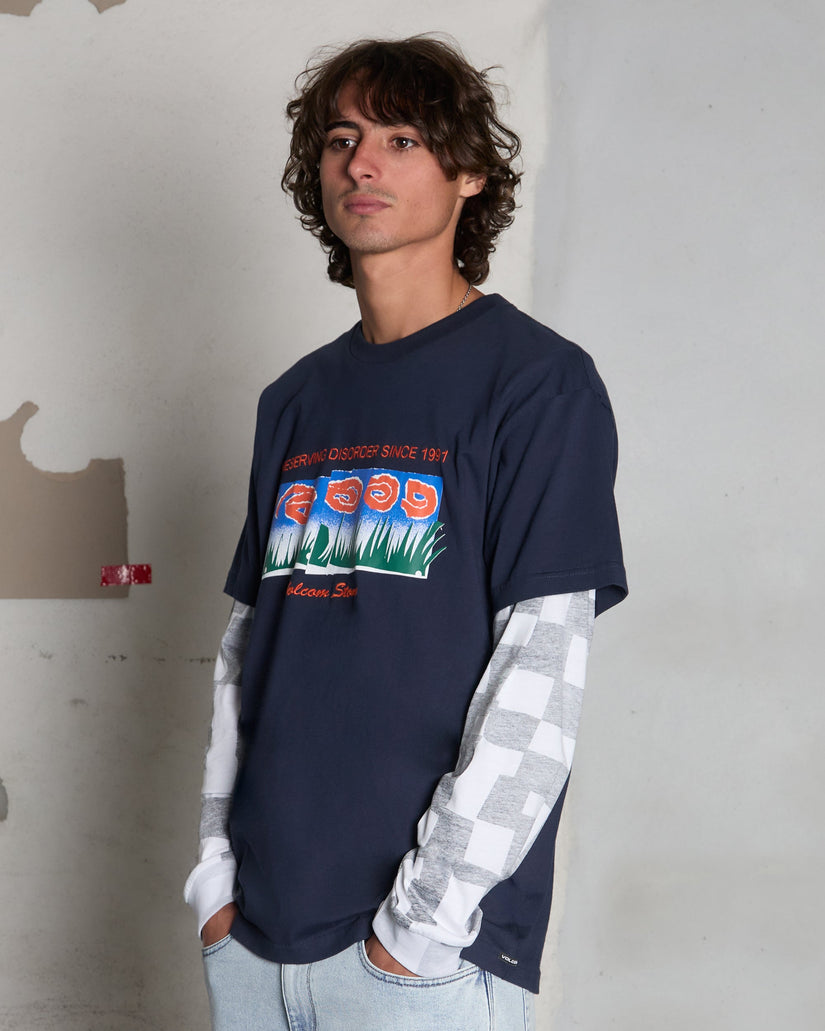 Carrau I T-Shirt - Marine