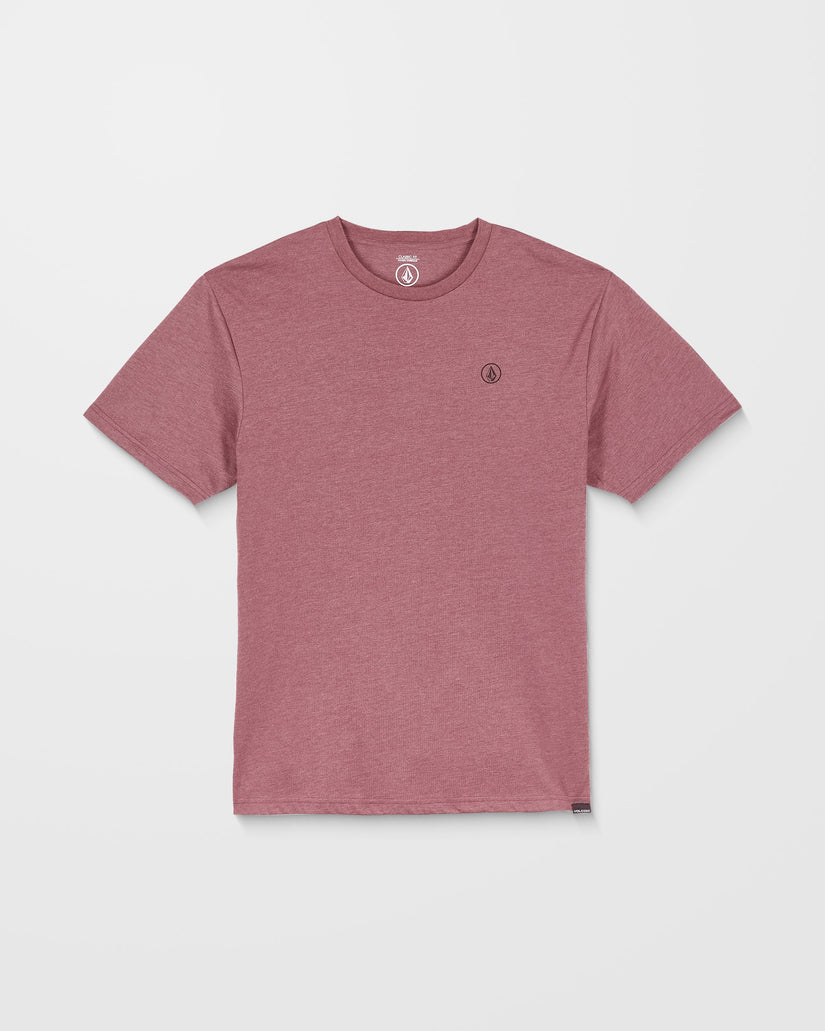 Circle Blanks T-Shirt - Merlot
