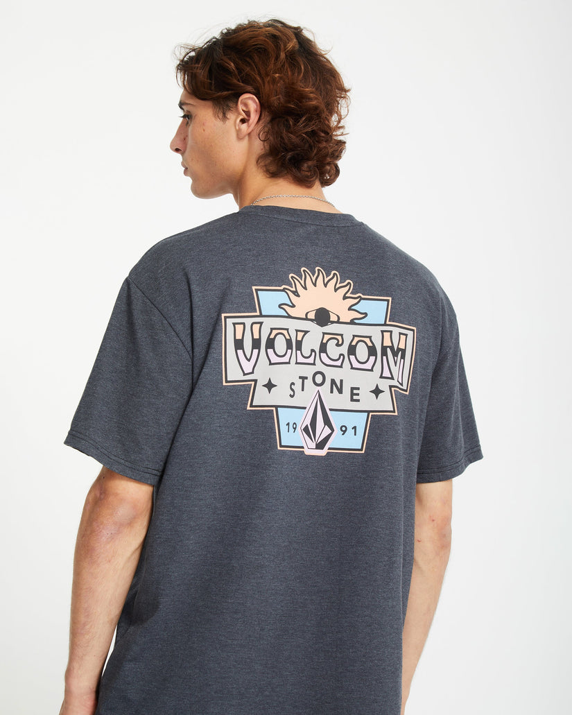 T-shirt Sure Thing - HEATHER BLACK