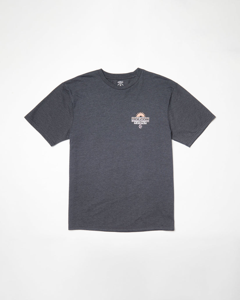 T-shirt Sure Thing - HEATHER BLACK