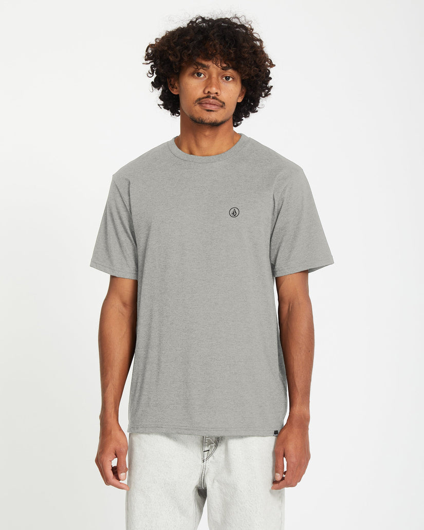 Circle Blanks T-Shirt - Heather Grey