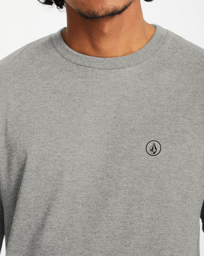 Circle Blanks T-Shirt - Heather Grey