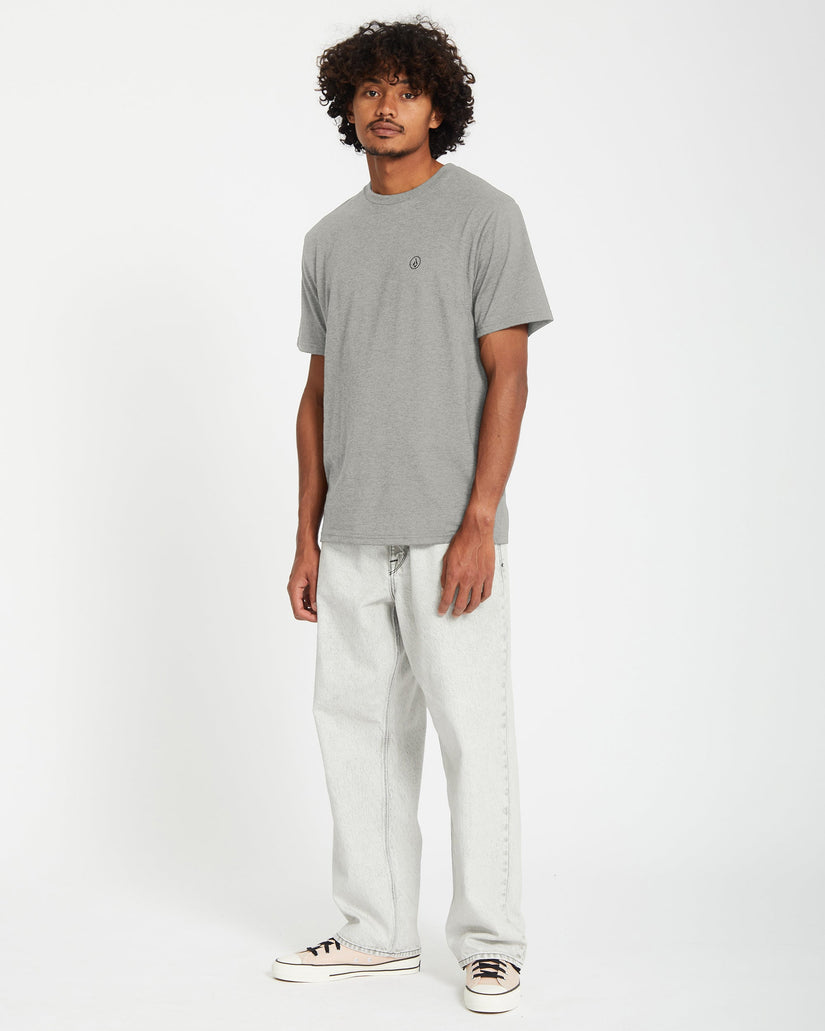 Circle Blanks T-Shirt - Heather Grey