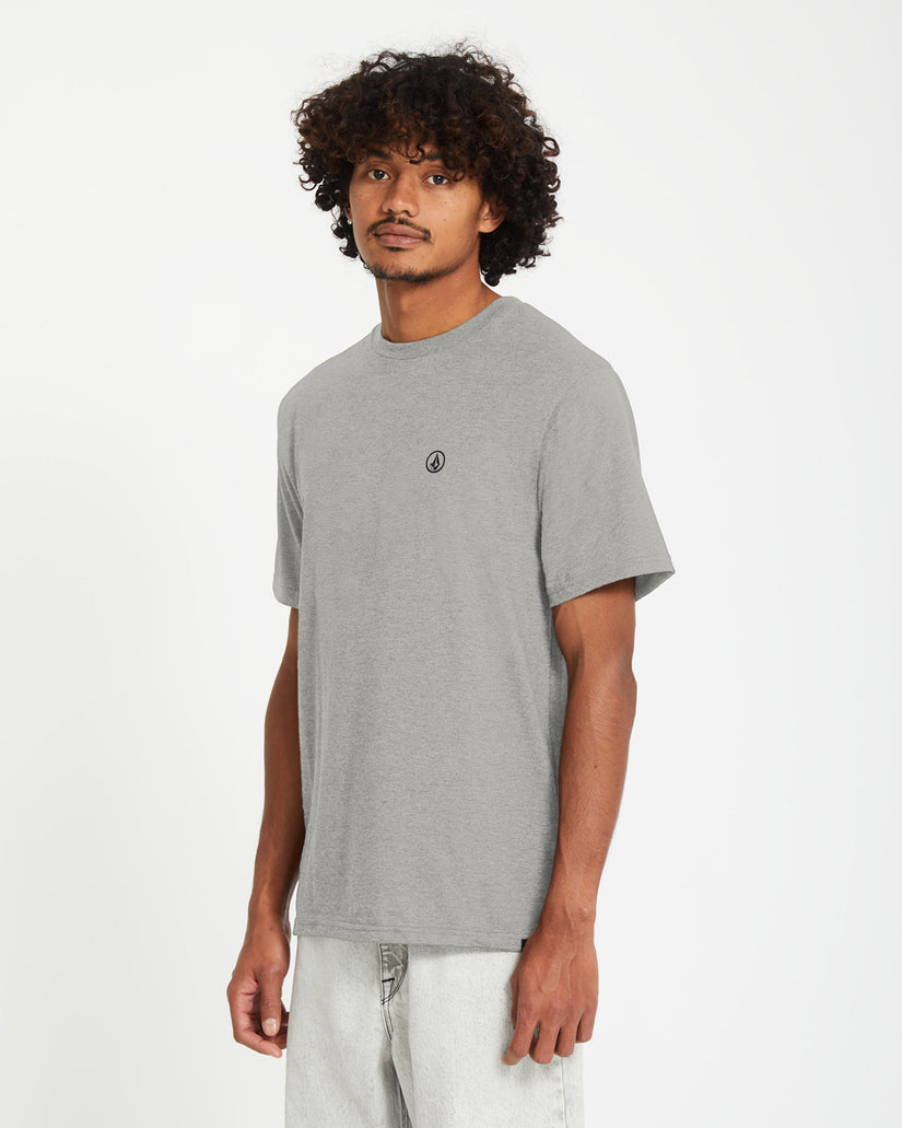 Circle Blanks T-Shirt - Heather Grey