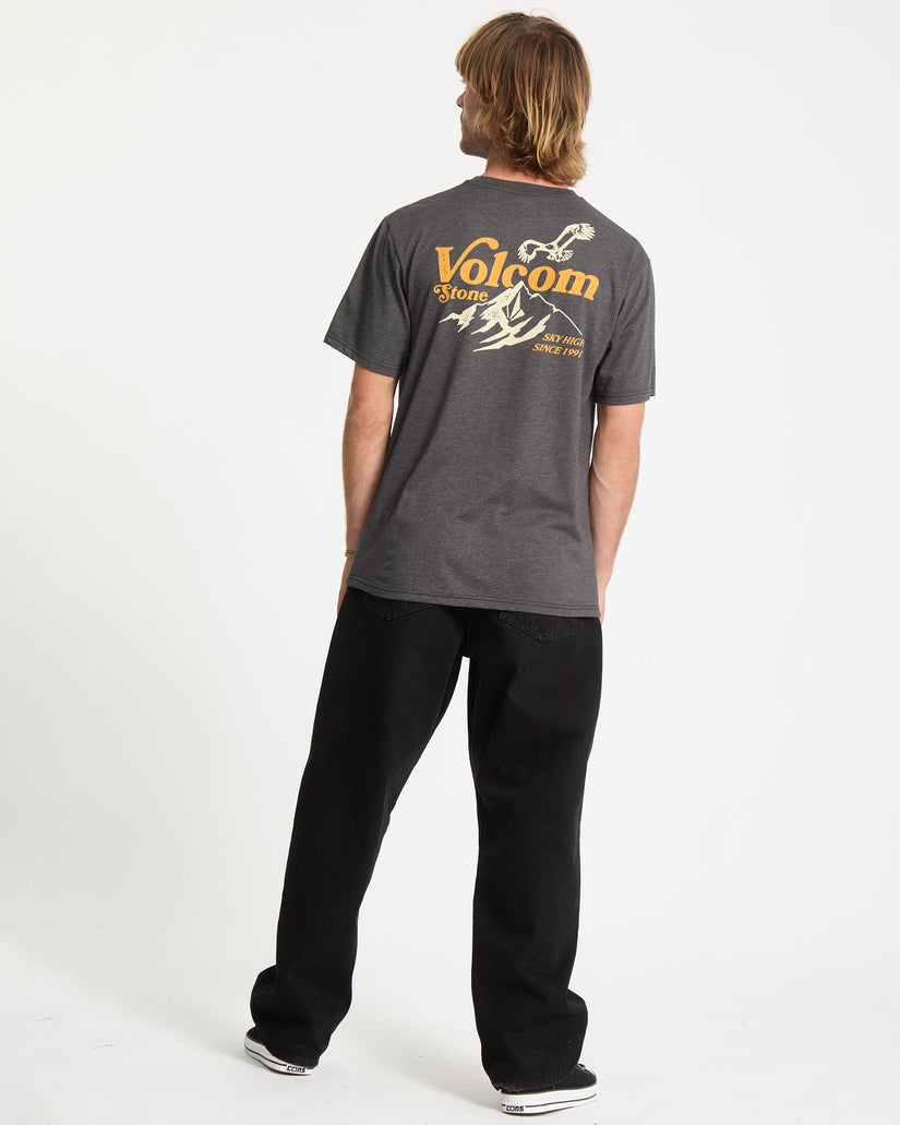 Back Country T-Shirt - Heather Black