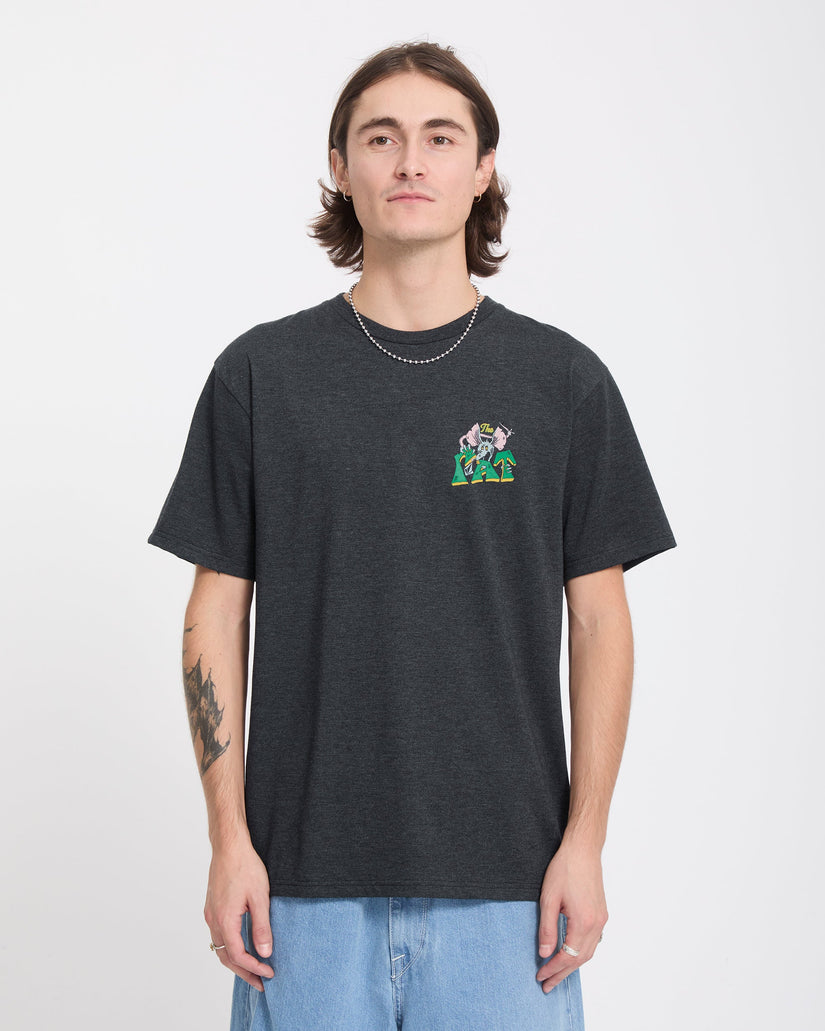 Tipsy Rat T-Shirt - Heather Black
