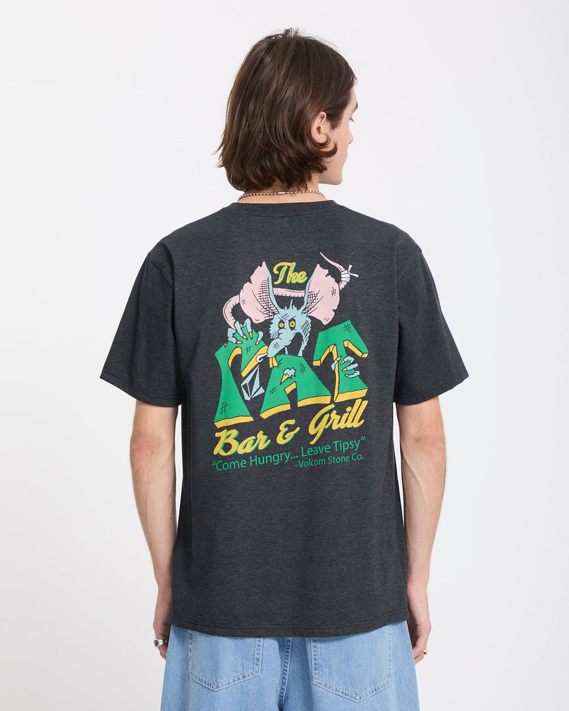 Tipsy Rat T-Shirt - Heather Black