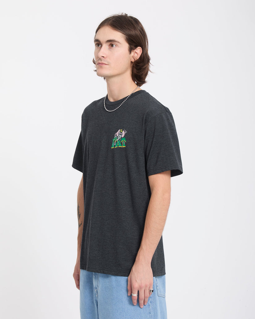 Tipsy Rat T-Shirt - Heather Black