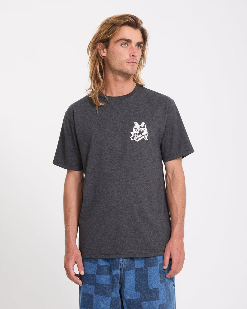 Tasty T-Shirt - Heather Black