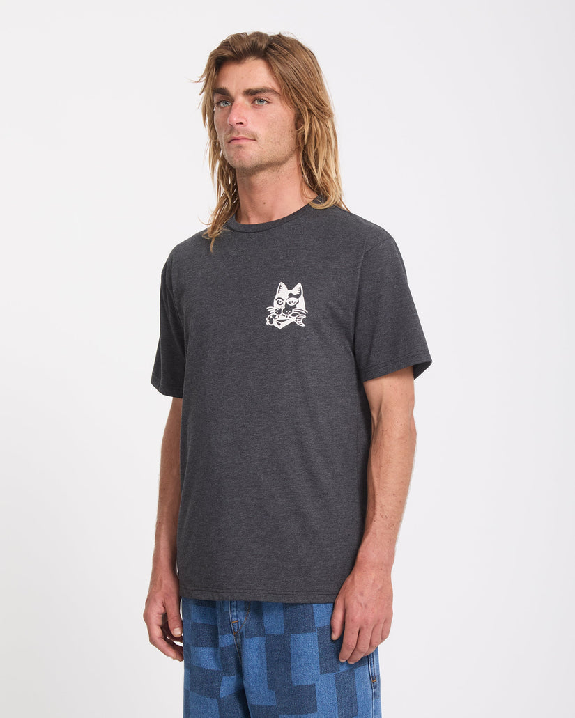 Tasty T-Shirt - Heather Black