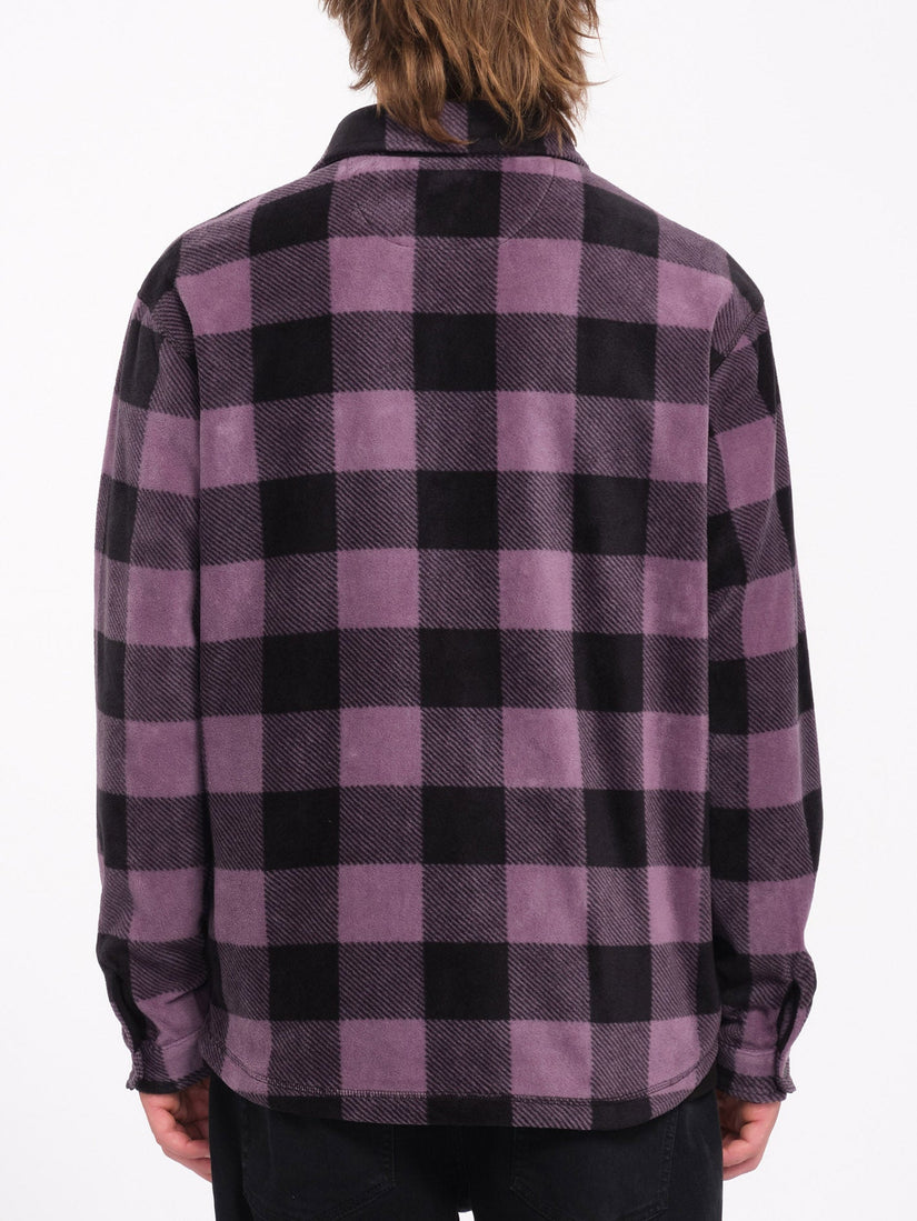 Bowered Light Over-Shirt - Vintage Violet
