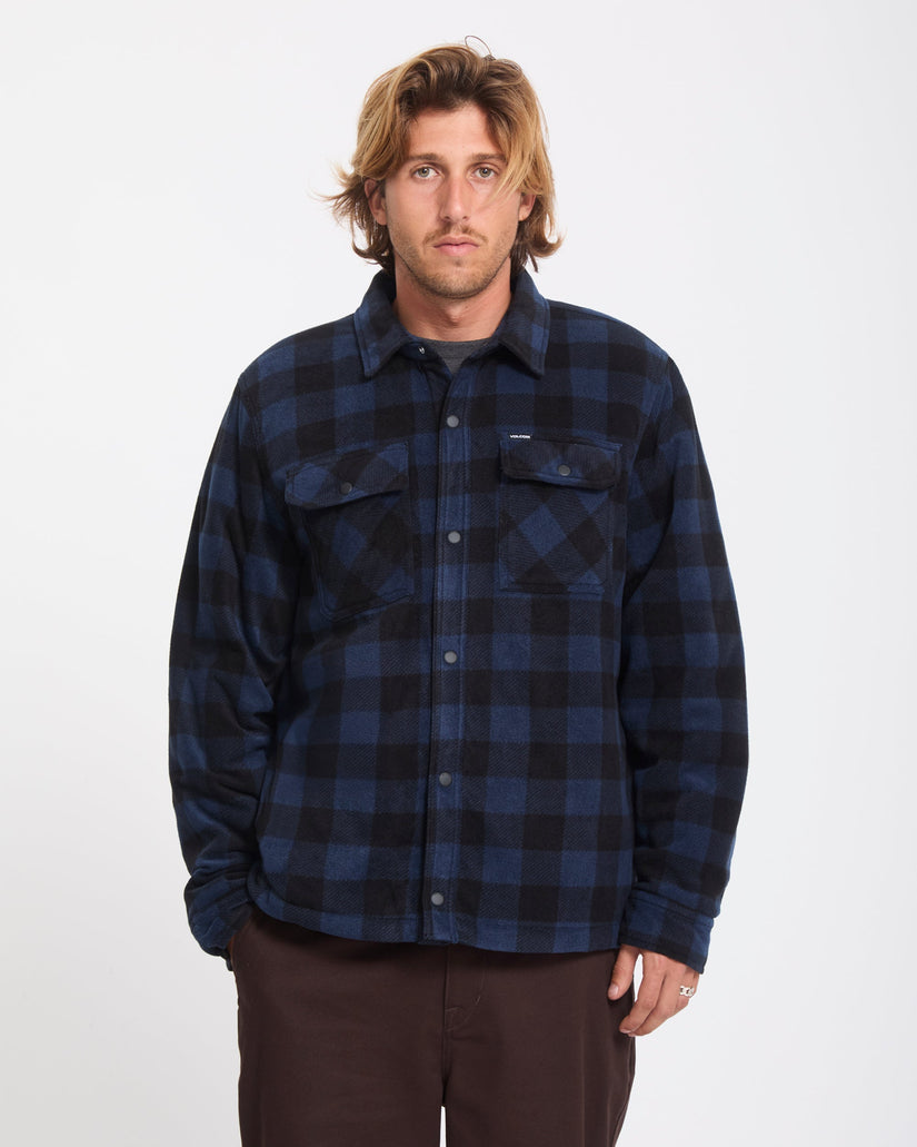 Bowered II Fleece Shirt - Marine