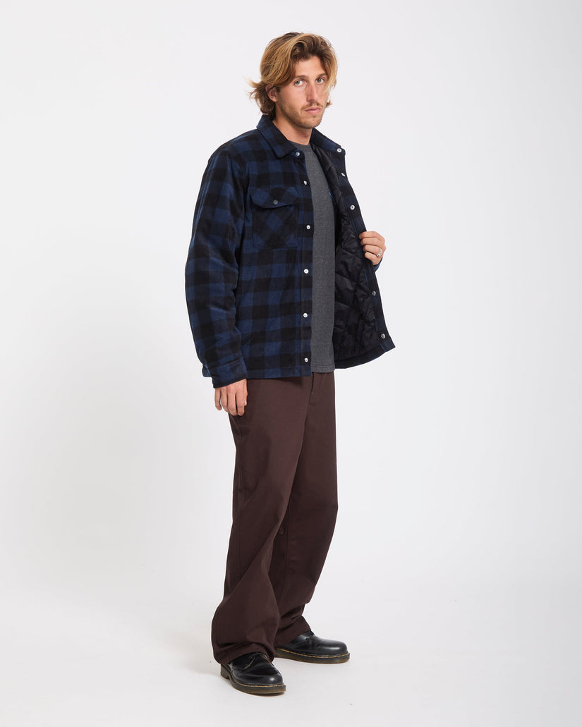 Bowered II Fleece Shirt - Marine