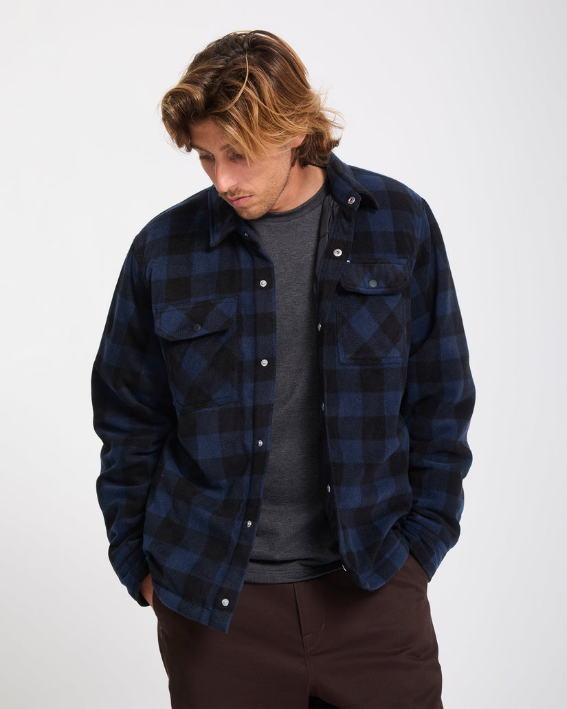 Bowered II Fleece Shirt - Marine