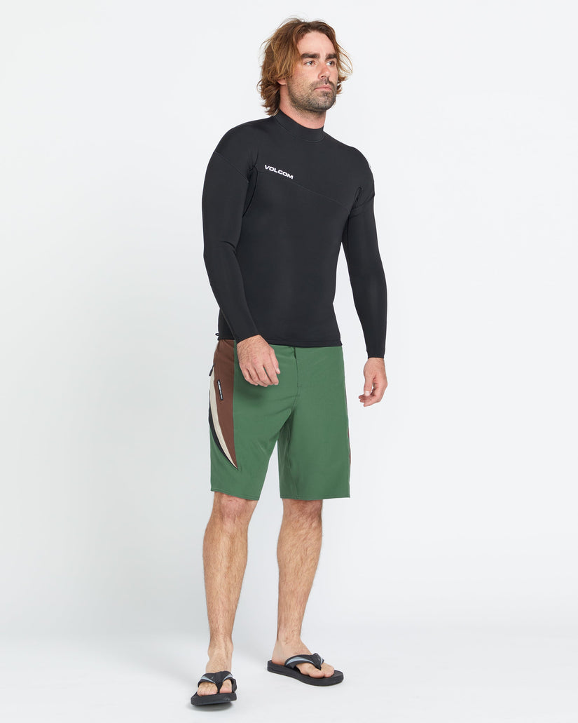 1.5Mm Pull Over Neoprene Jacket - BLACK