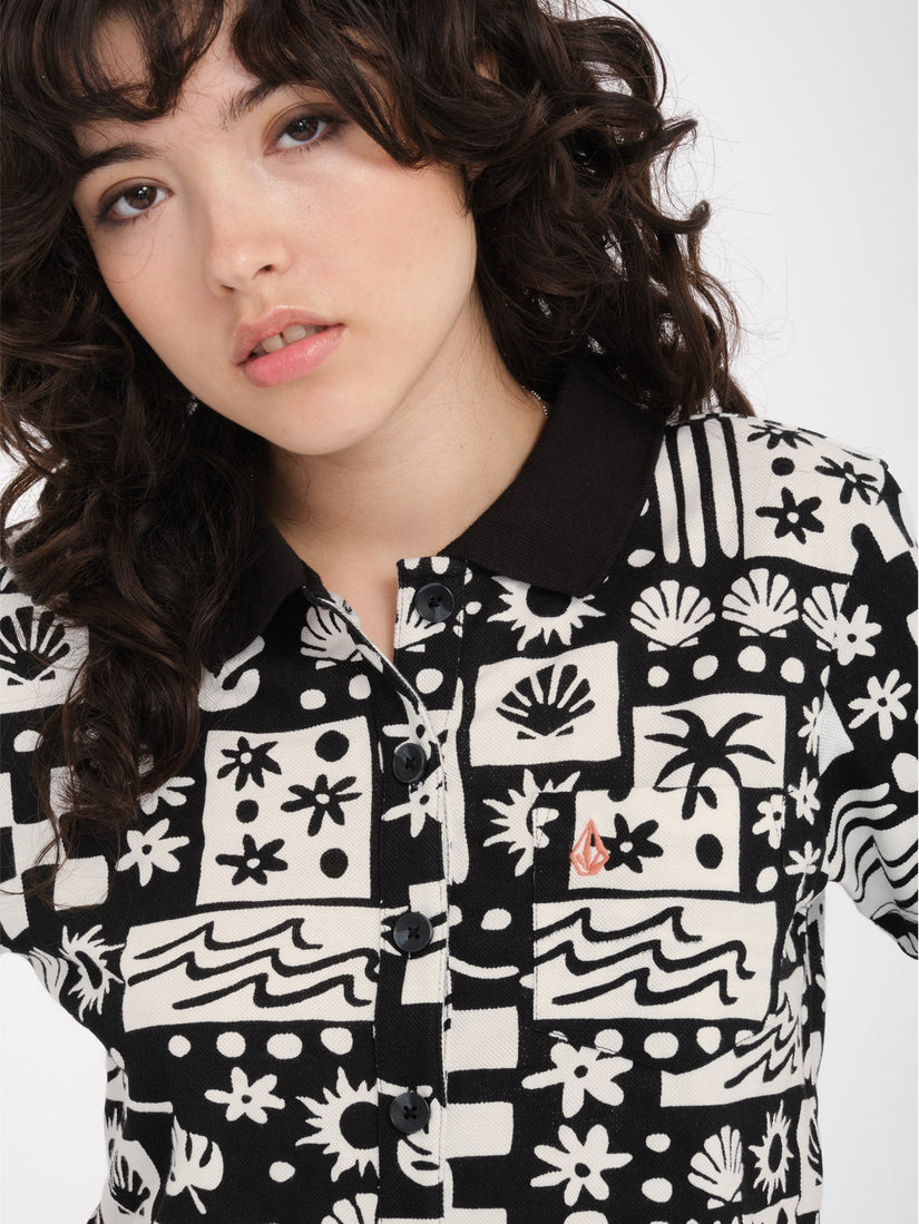 SUNNY WILD POLO (B0112406_BLK) [1]