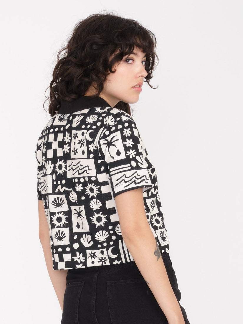 SUNNY WILD POLO (B0112406_BLK) [B]