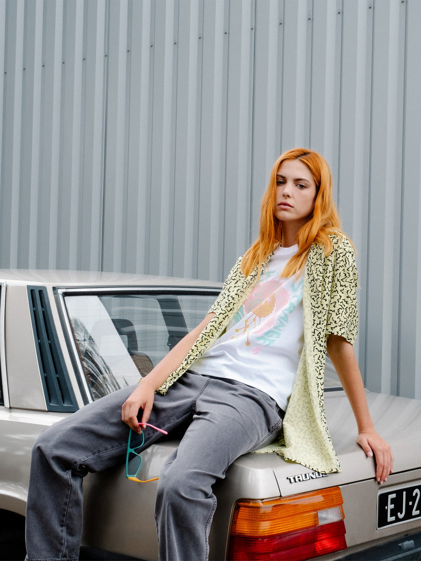 Chemise Surfpunk - AURA YELLOW