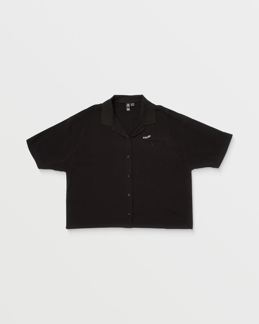 Servistone Woven Shirt - BLACK