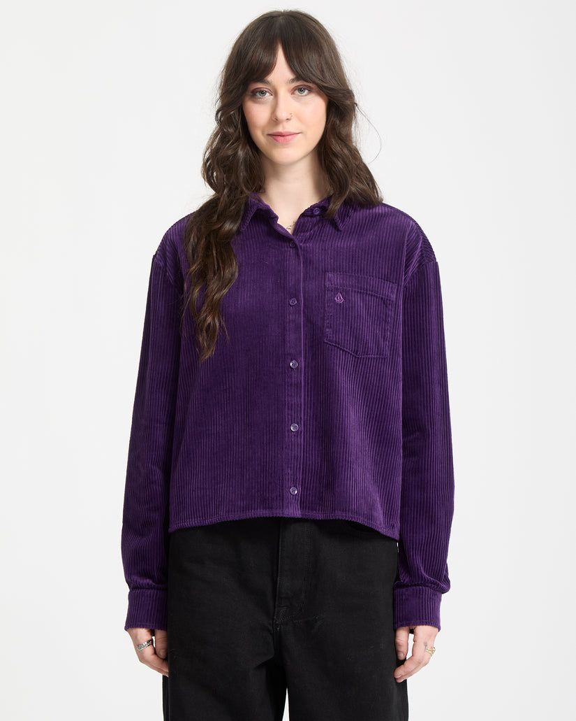 Weellow Corduroy Shirt - Acai