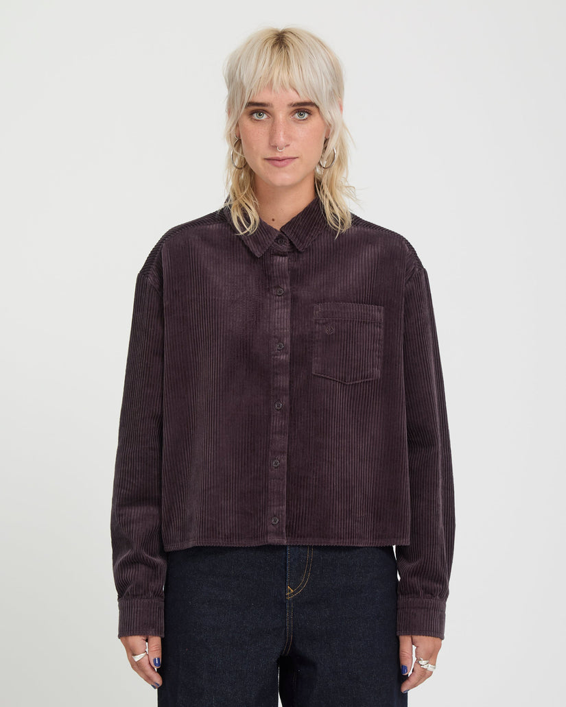 Weellow Corduroy Shirt - Raisin