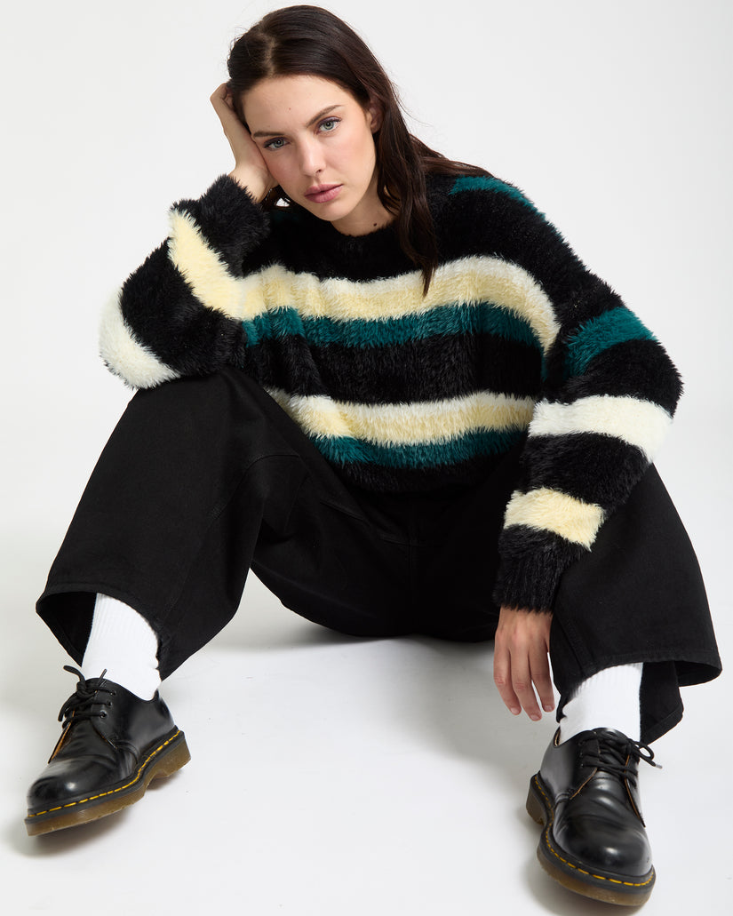 Hairy Up Sweater - Multi
