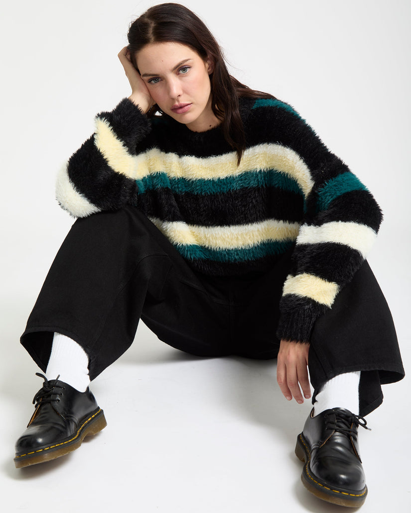 Hairy Up Sweater - Multi