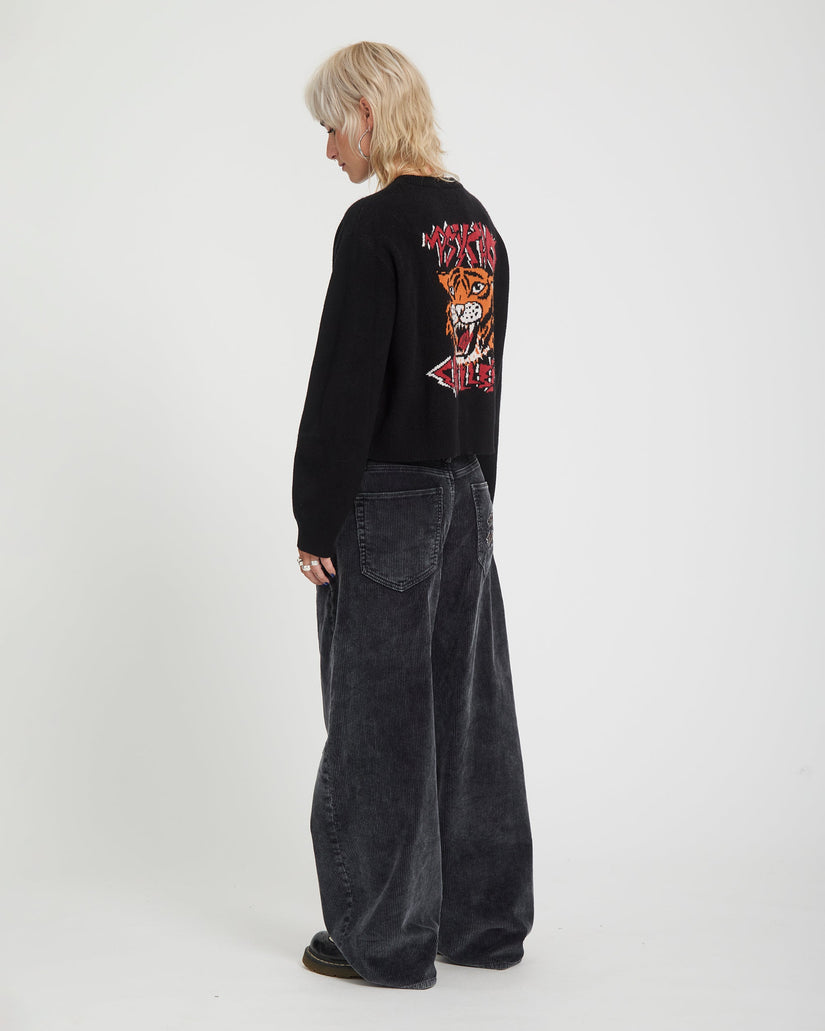 Ozzy Cardigan - Black