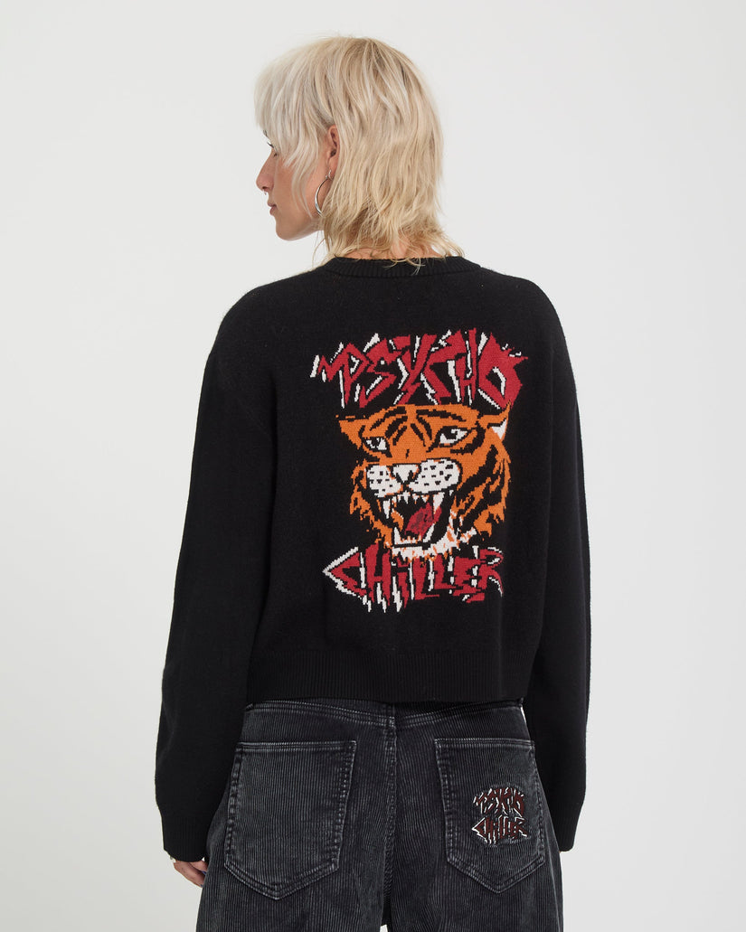 Ozzy Cardigan - Black