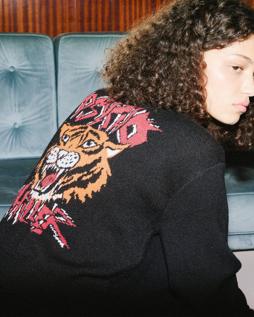 Ozzy Cardigan - Black