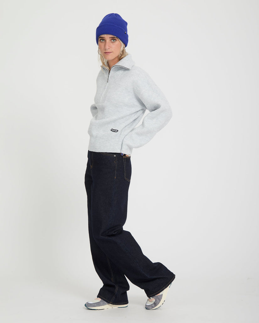 Voltrane Sweater - Bone Heather
