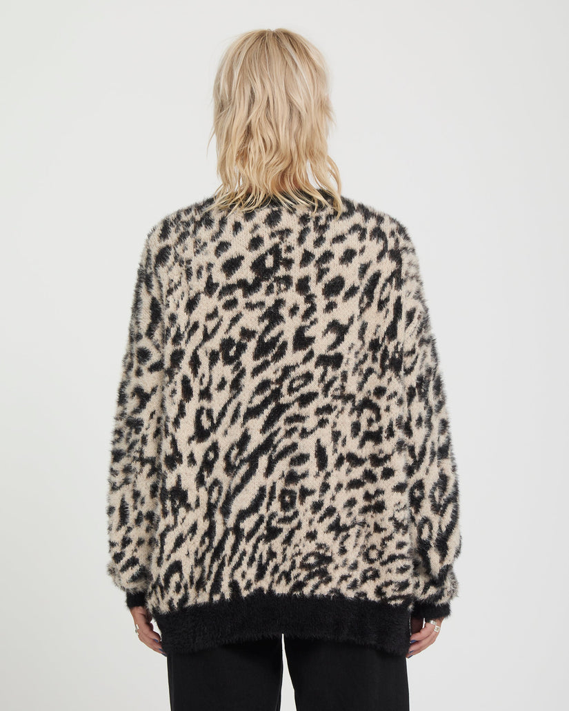 Tigardi Cardigan - Animal Print