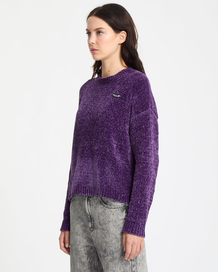 Bubble Tease Sweater - Acai