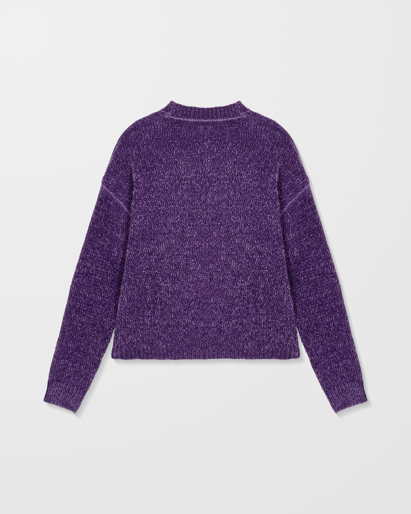 Bubble Tease Sweater - Acai