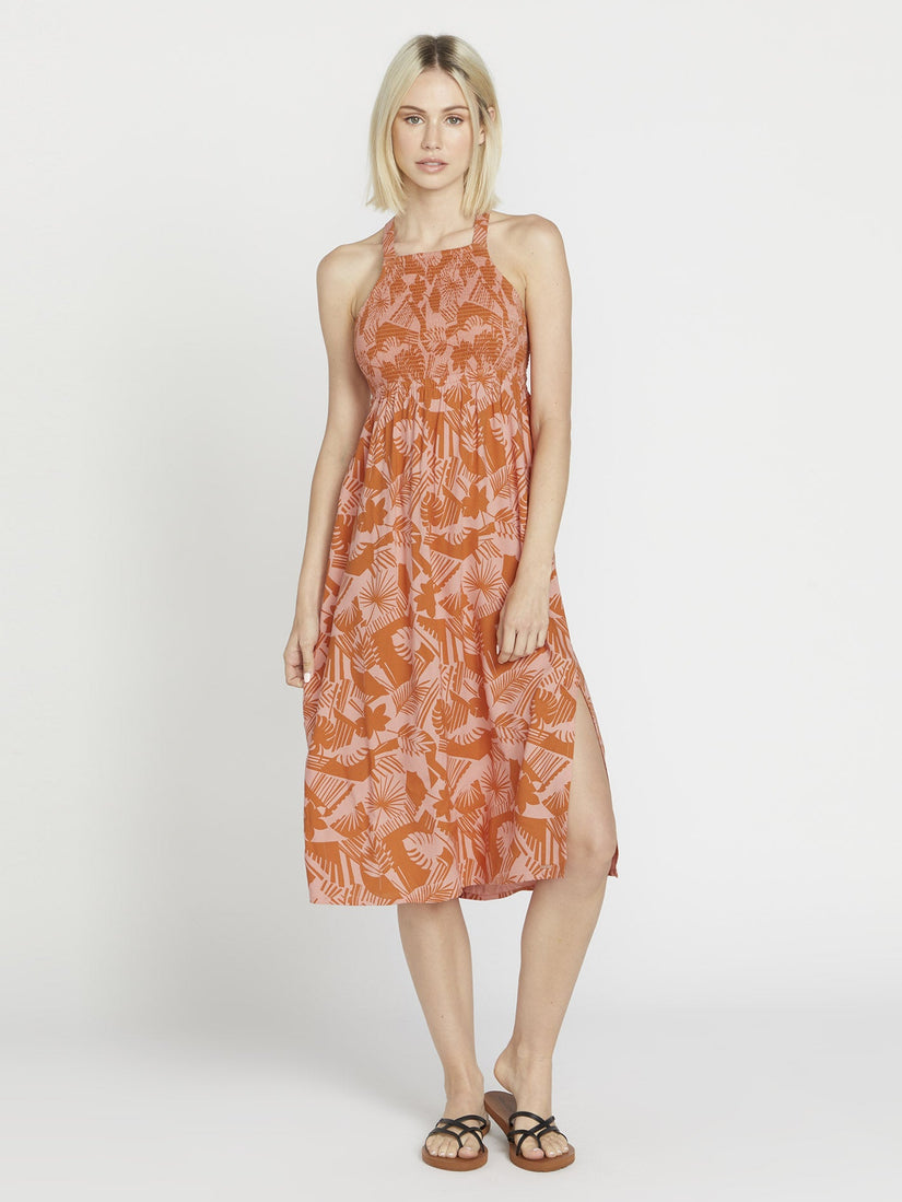 OFF TROPIC DRESS (B1322408_BRT) [F]