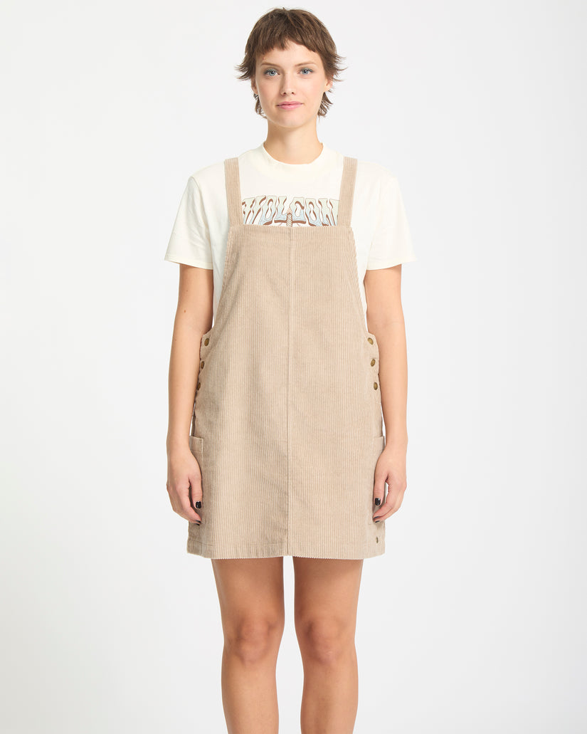 Power Chord Dress - Khaki