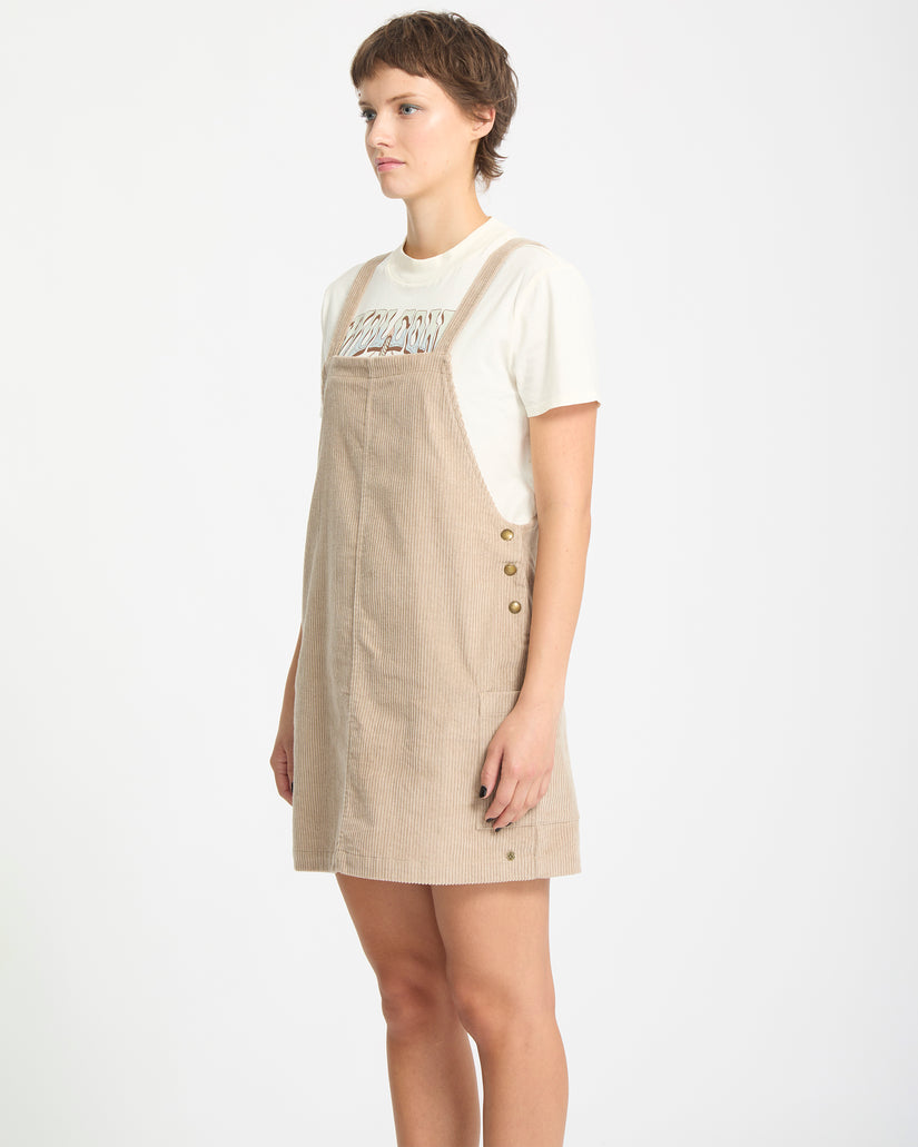 Power Chord Dress - Khaki