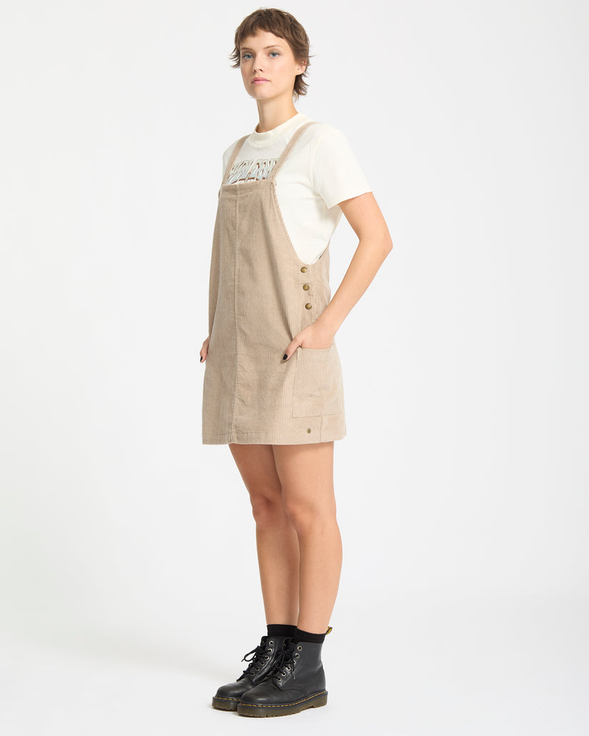 Power Chord Dress - Khaki