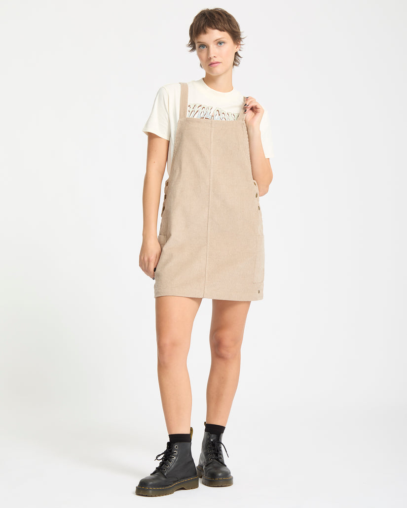 Power Chord Dress - Khaki