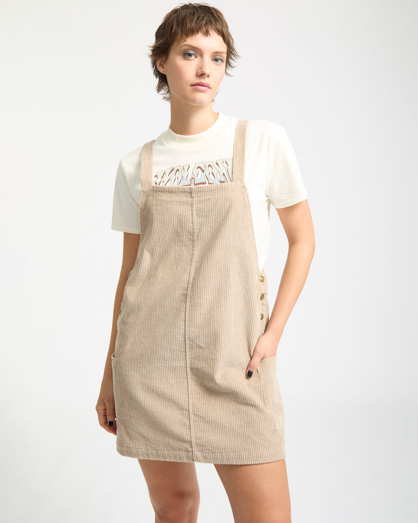 Power Chord Dress - Khaki