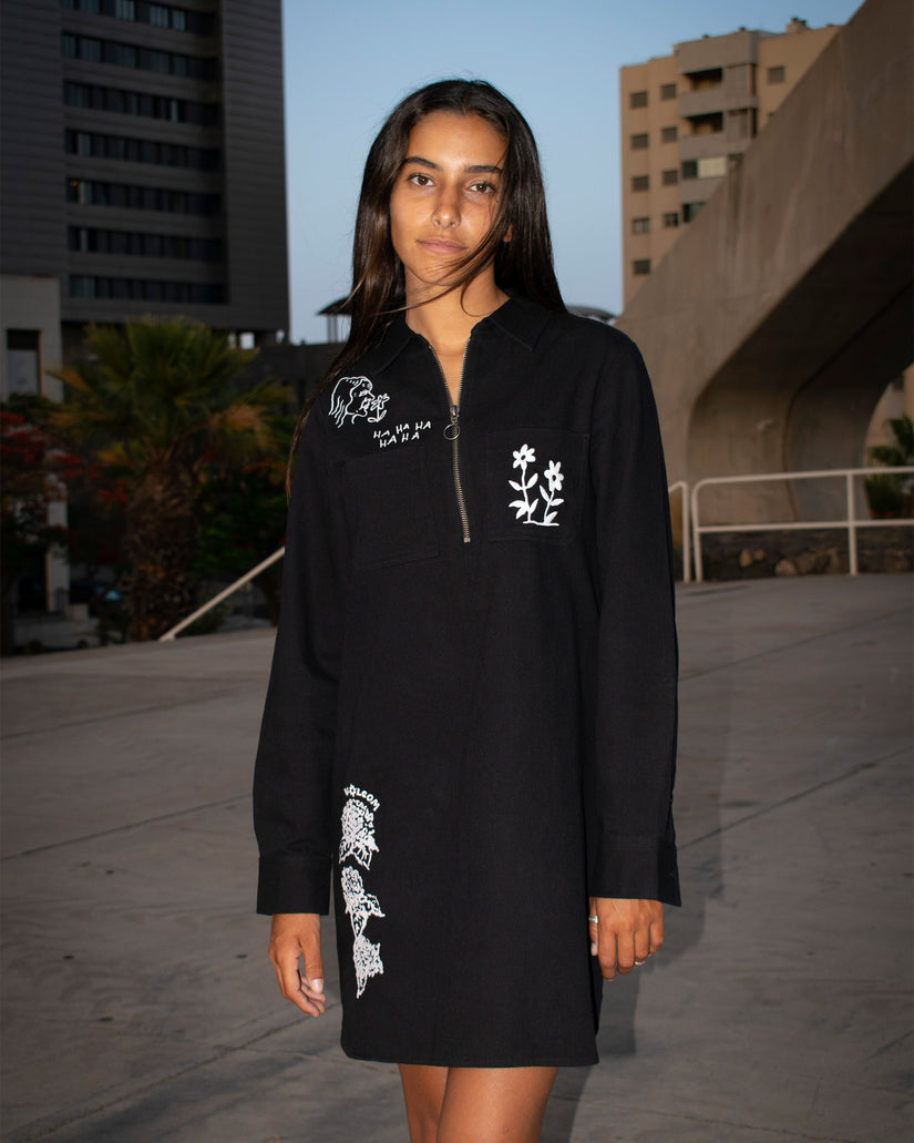 Robe Keutchi - BLACK