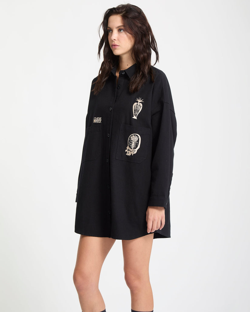 Vaderetro Dress - Black