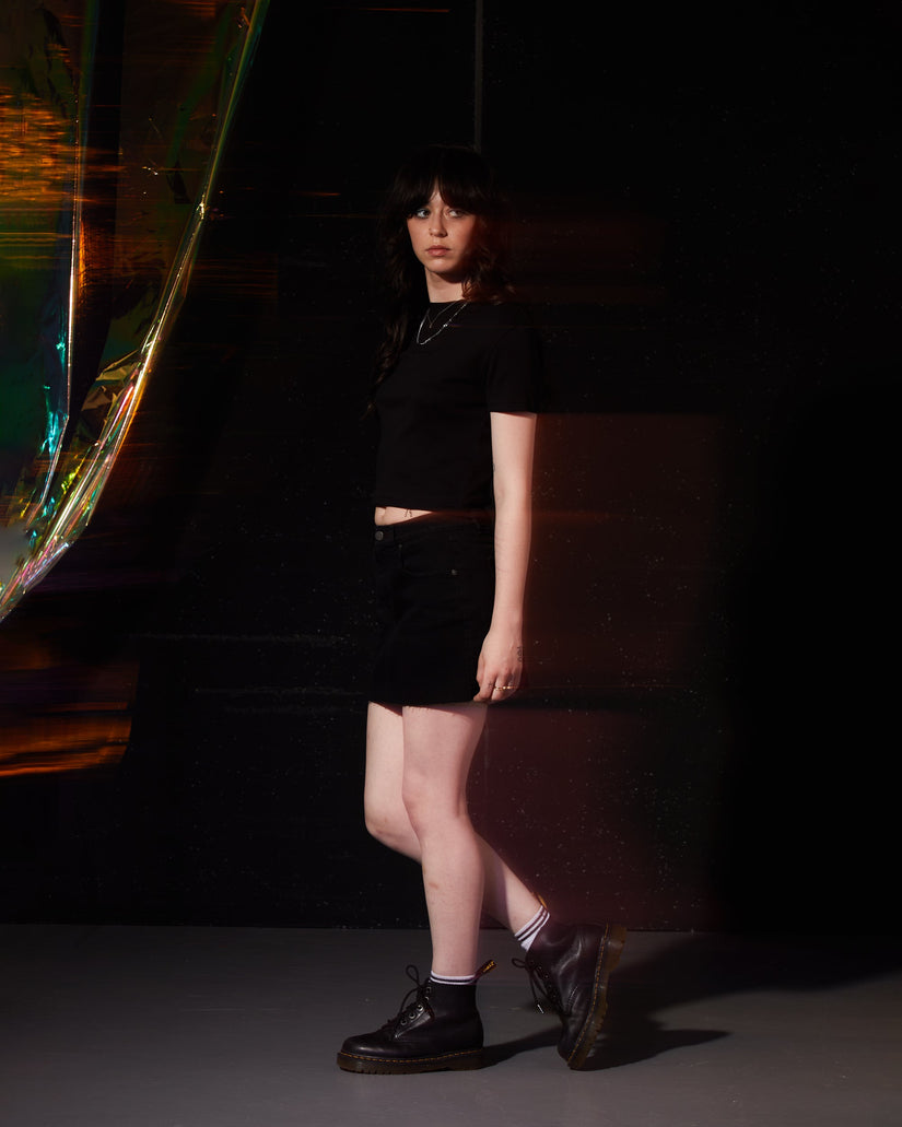 Dropping In Skirt - BLACK