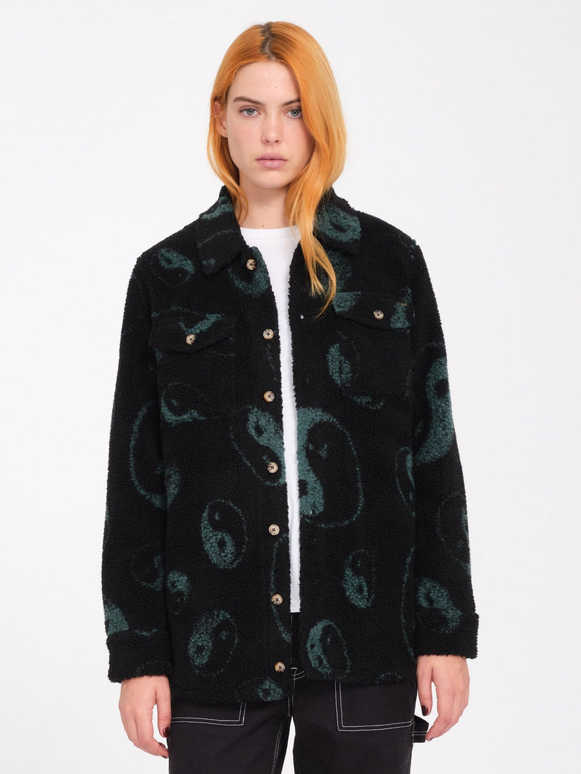 Veste Sherpa Silent - BLACK COMBO