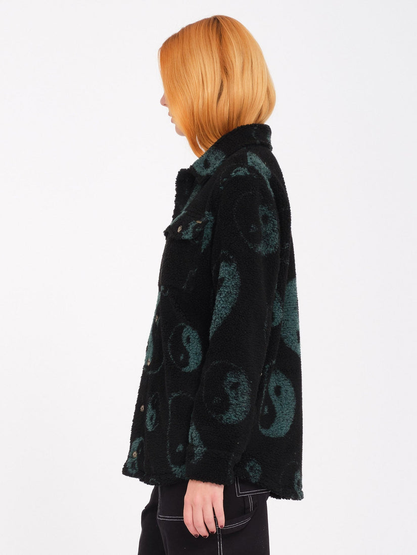 Veste Sherpa Silent - BLACK COMBO