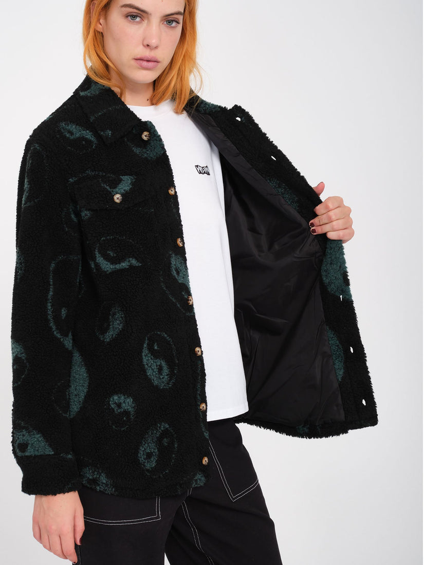 Veste Sherpa Silent - BLACK COMBO