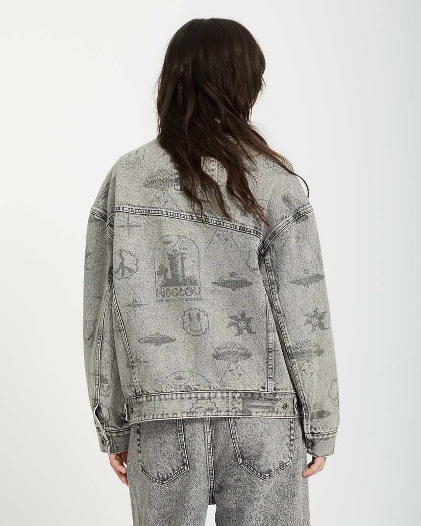 Filip Rygalski Denim Jacket - GREY VINTAGE